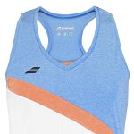 Babolat Play Tank Top White / Bilthe Blue